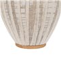 Lanterne Beige Naturel Bambou Verre 36 x 36 x 56 cm