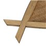 Centre de Table Beige Bambou 70 x 30 x 11 cm (2 Unités)