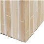 Bougeoir Beige Bambou Bois MDF 10,5 x 10,5 x 10,5 cm