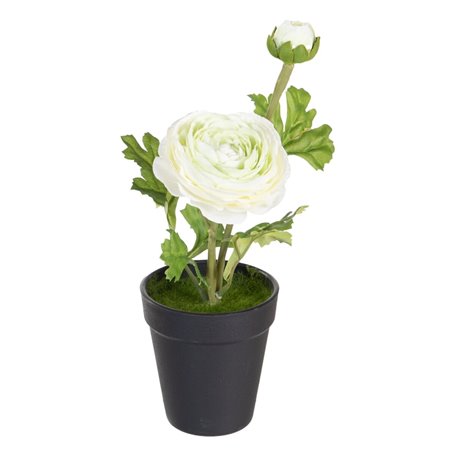 Plante décorative Polyester Polyéthylène Fer Fleur 9