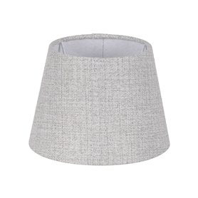 Écran de lampe Gris Polyester 25 x 25 x 18 cm