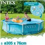 Piscine Démontable Intex Frame 4485 L Ronde (Reconditionné A)