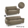 Housse de canapé Sofakover Pocket Duo Romeo 2 Unités (Reconditionné A)