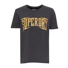 Superdry T-shirts Gris Femme