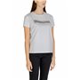 Blauer T-Shirt Femme 97351