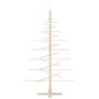 vidaXL Arbre de Noël en bois pour décoration 150 cm bois massif de pin