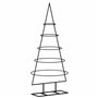 vidaXL Arbre de Noël en métal pour décoration noir 90 cm