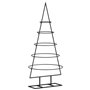 vidaXL Arbre de Noël en métal pour décoration noir 90 cm