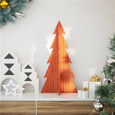 vidaXL Arbre de Noël en bois pour décoration 59