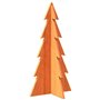 vidaXL Arbre de Noël en bois pour décoration 59,5cm bois de pin massif