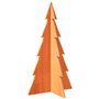 vidaXL Arbre de Noël en bois pour décoration 80 cm bois de pin massif