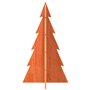 vidaXL Arbre de Noël en bois pour décoration 80 cm bois de pin massif