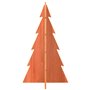 vidaXL Arbre de Noël en bois pour décoration 80 cm bois de pin massif