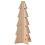 vidaXL Arbre de Noël en bois pour décoration 49 cm bois massif de pin