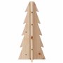 vidaXL Arbre de Noël en bois pour décoration 49 cm bois massif de pin