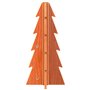 vidaXL Arbre de Noël en bois pour décoration 49 cm bois de pin massif