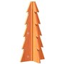 vidaXL Arbre de Noël en bois pour décoration 49 cm bois de pin massif