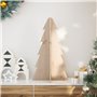 vidaXL Arbre de Noël en bois pour décoration 69