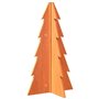 vidaXL Arbre de Noël en bois pour décoration 69,5cm bois de pin massif