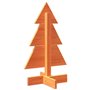 vidaXL Arbre de Noël en bois pour décoration 60 cm bois de pin massif