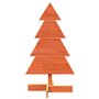 vidaXL Arbre de Noël en bois pour décoration 80 cm bois de pin massif