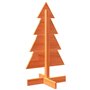 vidaXL Arbre de Noël en bois pour décoration 80 cm bois de pin massif