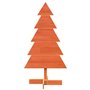 vidaXL Arbre de Noël en bois pour décoration 100 cm bois de pin massif