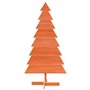 vidaXL Arbre de Noël en bois pour décoration 150 cm bois de pin massif