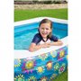 Bestway Piscine gonflable pour enfants Bleu 229x152x56 cm