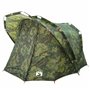 vidaXL Tente de pêche 4 personnes camouflage imperméable