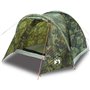 vidaXL Tente de pêche 2 personnes camouflage imperméable