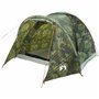 vidaXL Tente de pêche 2 personnes camouflage imperméable