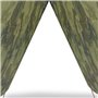 vidaXL Bâche de camping camouflage 306x306 cm imperméable