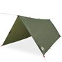 vidaXL Bâche de camping vert olive 366x306 cm imperméable