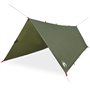 vidaXL Bâche de camping vert olive 406x306 cm imperméable