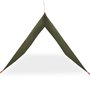 vidaXL Bâche de camping vert olive 406x306 cm imperméable