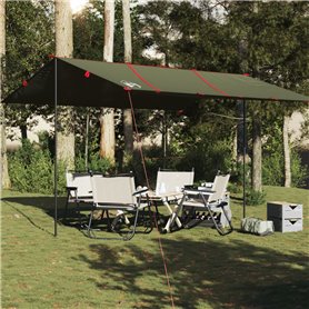 vidaXL Bâche de camping vert olive 451x420 cm imperméable