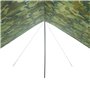 vidaXL Bâche de camping camouflage 438x376x212 cm imperméable