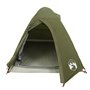 vidaXL Tente de camping à dôme 2 personnes vert olive imperméable