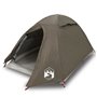 vidaXL Tente de camping à dôme 2 personne marron imperméable