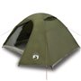 vidaXL Tente de camping à dôme 3 personnes vert olive imperméable