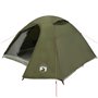 vidaXL Tente de camping à dôme 3 personnes vert olive imperméable