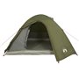 vidaXL Tente de camping à dôme 3 personnes vert olive imperméable