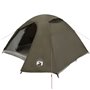 vidaXL Tente de camping à dôme 3 personne marron imperméable