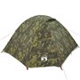 vidaXL Tente de camping à dôme 3 personnes camouflage imperméable