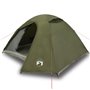 vidaXL Tente de camping à dôme 4 personnes vert olive imperméable