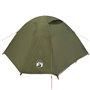 vidaXL Tente de camping à dôme 4 personnes vert olive imperméable