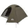 vidaXL Tente de camping à dôme 4 personnes marron imperméable