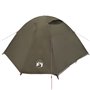 vidaXL Tente de camping à dôme 4 personnes marron imperméable