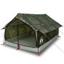 vidaXL Tente de camping 2 personnes camouflage imperméable